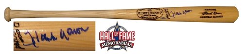 Hank Aaron Autographed/Hand Signed Game Model Baseball Bat