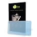 Savvies Displayschutzfolie Crystal-Clear passgenau f�r ODYS Space (Kristallklar, sehr einfache Montage, r�ckstandsfrei entfernbar)