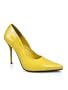 Sexy Yellow High Heel Pump - 13