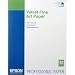 Office Products : Epson Velvet 17 x 22 Inch Fine Art Paper 25 Sheets (S042097)
