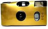 Gold Single Use Disposable Camera With Flash - Single