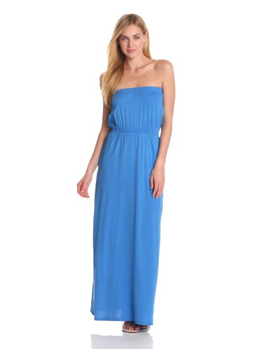 Bobi Women's Strapless Maxi Dress, Tropez, Small