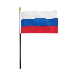 Russian Federation Flag 4 x 6 inch