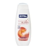 Nivea Touch Of Bliss Moisturizing Body Wash, Apricot Blossom Scent and Fruit Essence , 16.9-Ounce Bottles (Pack of 3)