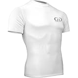 HT603S Men's and Women's Fitness Compression Fit, Short Sleeve Crew Neck Shirt