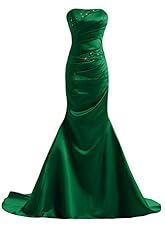 Lace-Up Satin Full Length Mermaid Evening Dress 