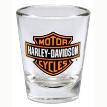 Harley-Davidson&reg; Bar & Shield Logo Shot Glass. 99309-07V