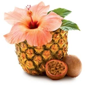 Living life with passion fruit. Add the scent of vanilla, youâ€™ve got the easiest way to island hop.