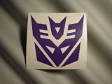 Decepticons Transformers Racing Decal Sticker (New) Purple