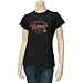 Majestic Houston Astros Ladies Black Club Sunburst T-shirt