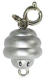 Spring Mushroom ~1.75" Mini Charm Figure - New Super Mario Galaxy 2 Zipper Pull/Charm Series (Japanese Import)IMAGE