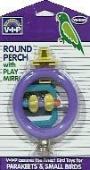 Vo-Toys Rounded Perch with Mirror and Bell Bird Toy