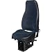 Wise Hiway Express Deluxe Over-the-Road Truck Seat - Black Velour, Model# HD901-635