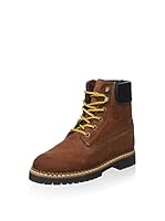 TRE EMME Botines de cordones (Chocolate)