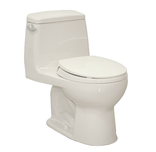 TOTO MS853113S-11 Ultramax Round One Piece Toilet, Colonial White
