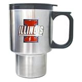 Illinois Fighting Illini Stainless Travel Mug