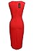 ANGVNS Stylish Women Casual Sleeveless High Waist Knee-length Party Dress