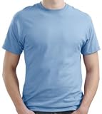 Big Mens 100% Cotton Classic Solid Tee (Big & Tall and Regular Sizes)