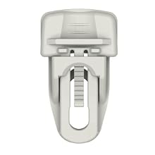 EasyKlip Midi 25102 220lbs Tarp Clip, White, 25-Pack