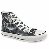 Converse All Star Hi - 8 Uk - Grey - Fabric