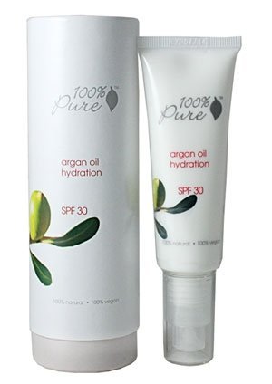 100% pure ARGAN OIL HYDRATION FACIAL MOISTURIZER SPF 30, 1.6oz