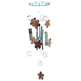 Review Leeora.com  / Shell Wind Chime Turquoise and Coffee