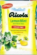 Cough Drops - Lemon Mint Sugar Free - 19 - Lozenge