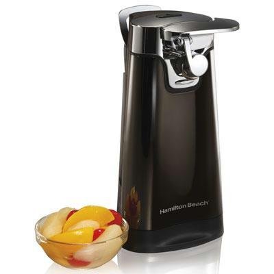 Hamilton Beach HB Black Can Opener