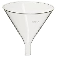 Kimble Kimax Glass Powder Filling Funnel, with Stem