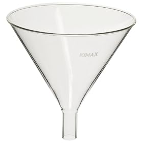 Kimble Kimax, Powder Filling Funnel With 1½" Stem, 80mm (Pack of 6)