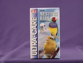 Nesting Hair .25oz (12pc) (Catalog Category: Bird / Breeding Supplies)
