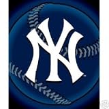 New York Yankees Fleece MLB Blanket (Flashball Series) by Northwest (50x60)