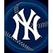 Sporting Goods : New York Yankees Light Weight Fleece MLB Blanket (Flashball Series) (50x60 )