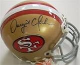 Dwight Clark autographed Football Mini Helmet (San Francisco 49ers)