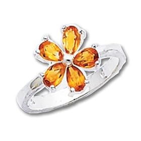 Buy Sterling Silver Citrine ring by A Great Jewelry Co.