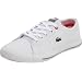 Lacoste Marcel Lace-Up Fashion Sneaker (Toddler/Little Kid/Big Kid),White/Pink-T,6 M US Toddler