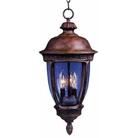 Maxim Lighting 20467CDSE - Knob Hill 3 Light Outdoor Hanging Lantern - 20467CDSE by Maxim Lighting