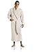 Plush Microfiber Robe - Soft, Warm, and Lightweight - Full Length