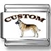 Belgian Malinois Dog Custom Photo Italian Charm