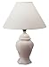 Ore International 15 Ceramic Accent Table Lamp - Ivory