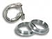 Vibrant 11490 Aluminum V-Band Flange Assembly