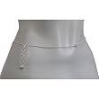 Indian Jewelry Sterling Silver Belly Waist Chain