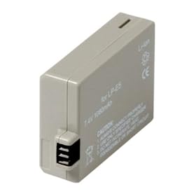 Delamax - Pack batterie Phottix haute performance pour Canon EOS 450D 500D 1000D, ainsi que pour la batterie Grip Canon BG-E5 - Comme la LP-E5 - Rechargeable (Import Royaume Uni)