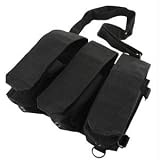 .223 Caliber Mag./Utility Pouch, Holds 9 Mag., Black