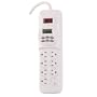 Globe Electric 24201 8 Outlet Power Bar with Digital Timer