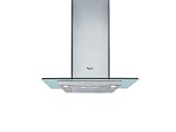 Whirlpool - AKR 686 IX - Hotte Int&eacute;grable - 60 cm - 420 m&sup3;/h - Inox et Verre