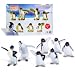 Happy Feet Collectible Figure Gift Set: Series 2 - Teen Mumble, Teen Gloria and the Five Amigos