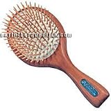 Natural Wooden Pin Massage Brush- Large ( Double Pack)