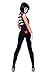 Leg Avenue Women's 3 Piece Marvelous Mime Costume
