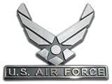 United States Air Force USAF Hap Arnold Chrome Plated Premium Metal Car Truck Motorcycle Emblem